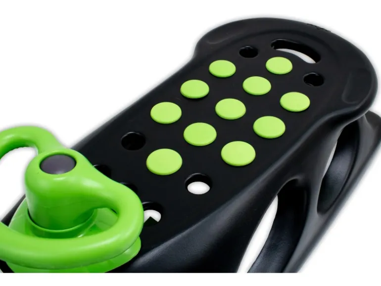 KHW Schlitten Snow Shuttle de Luxe Schwarz