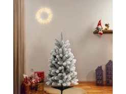 Künstlicher Weihnachtsbaum Tannenbaum Nagano mit Kunstschnee 90 cm Kunststanne