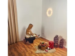 Künstlicher Weihnachtsbaum LED Tannenbaum Tramso 185 cm Kunsttanne Grün