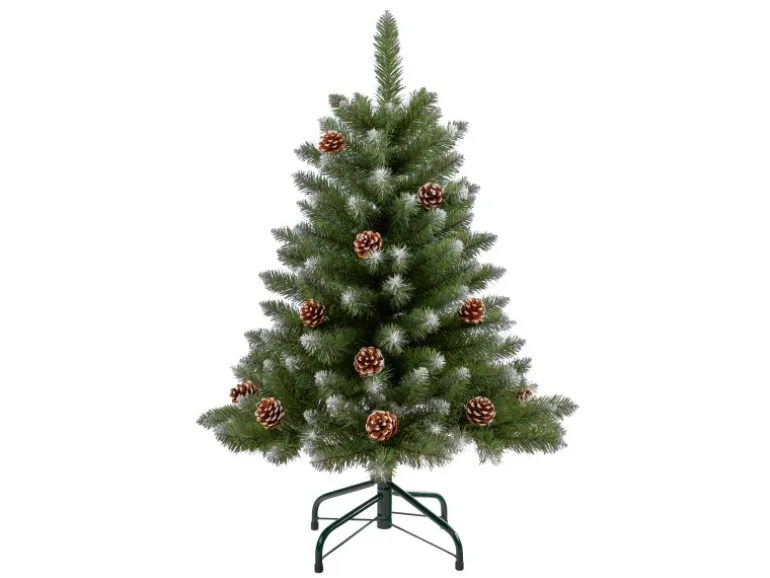Künstlicher Weihnachtsbaum Tannenbaum Blavand 150 cm Kunsttanne mit Schnee