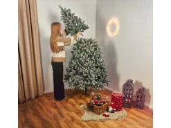 Künstlicher Weihnachtsbaum Tannenbaum Nagano mit Kunstschnee 150 cm Kunststanne
