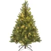 Künstlicher Weihnachtsbaum LED Tannenbaum Nagano 120 cm Kunsttanne Grün