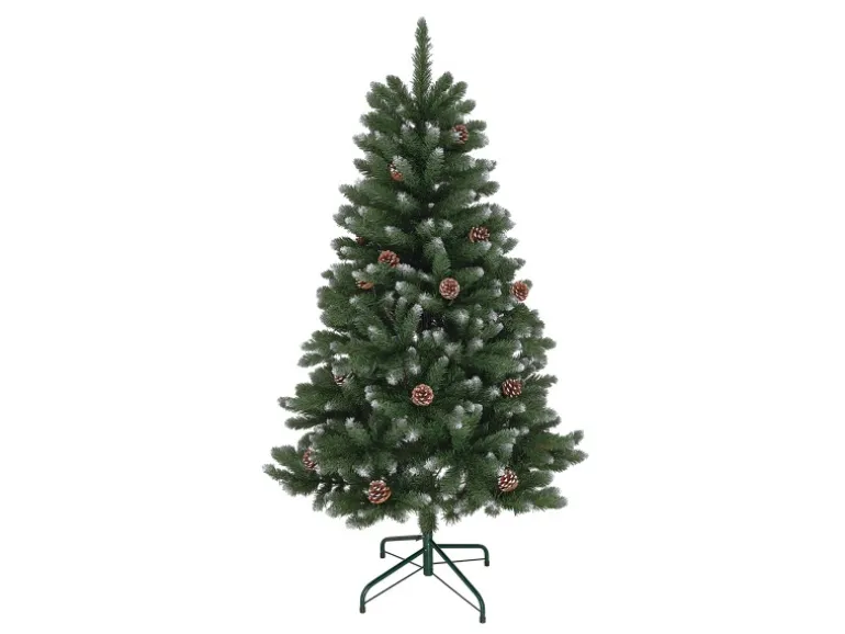 Künstlicher Weihnachtsbaum Tannenbaum Blavand 90 cm Kunsttanne mit Schnee