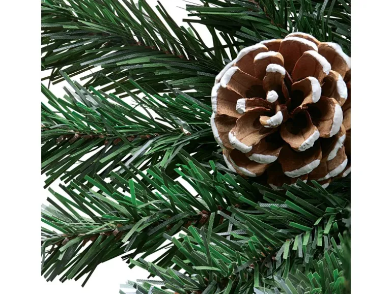Künstlicher Weihnachtsbaum Tannenbaum Blavand 90 cm Kunsttanne mit Schnee