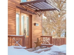 Kobolo Kerzenhalter Teelichthalter Laterne Deko STAR Rostoptik XL