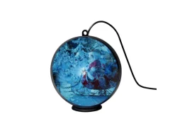 Konstsmide 3D Hologrammkugel Winterlandschaft 2 h Timer64 Dioden Innen (USB)
