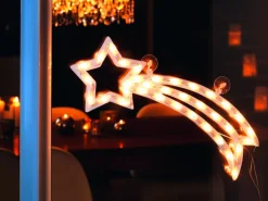 Konstsmide Fensterbild Komet Klar