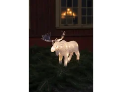 Konstsmide LED Acryl Elch 3 Warm-Weiße Dioden