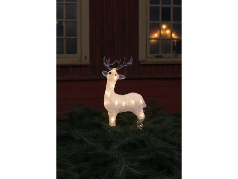 Konstsmide LED Acryl Rentier 24 Warm-Weiße Dioden