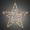 Konstsmide LED Acryl Stern mit 8 Funktionen 48 Lichter Warmweiß 24 V Außentrafo