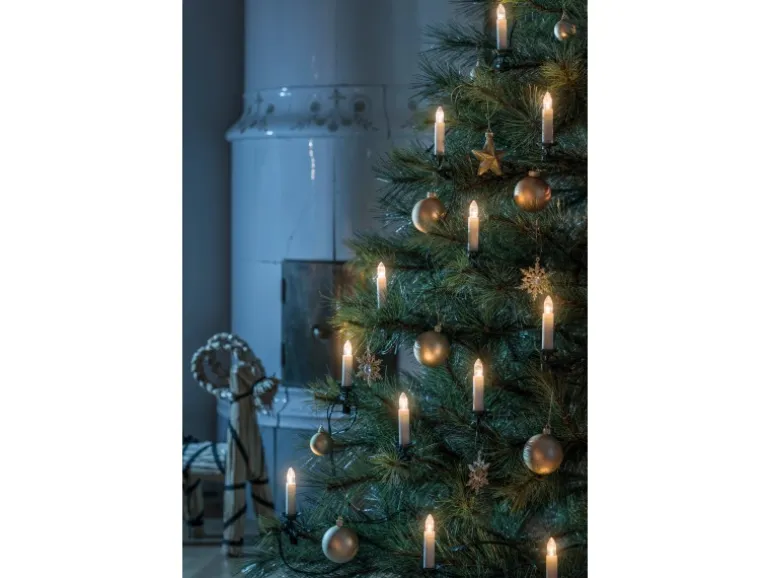 Konstsmide LED Baumkette One String 16 bernsteinleuchtende Dioden