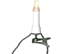 Konstsmide LED Baumkette Topbirnen "One String" 25 Dioden 4,5V Außen (IP44)