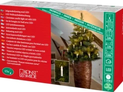 Konstsmide LED Baumkette 15 Topbirnen Warmweiß 230 V
