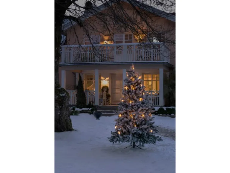 Konstsmide LED Baumkette One String 16 bernsteinleuchtende Dioden