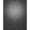 Konstsmide LED Baummantel mit Ring 400 bernsteinfarben LEDs innen und außen