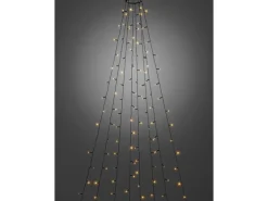 Konstsmide LED Baummantel mit Ring 240 bernsteinfarbene LEDs innen