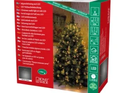 Konstsmide LED Baummantel mit Ring 150 bernsteinfarbene LEDs innen