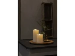 Konstsmide LED Echtwachskerze 3D Flamme