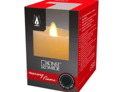 Konstsmide LED Echtwachskerze 3D Flamme