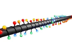 Konstsmide LED Globelichterkette Rund 80 Groß Bunt