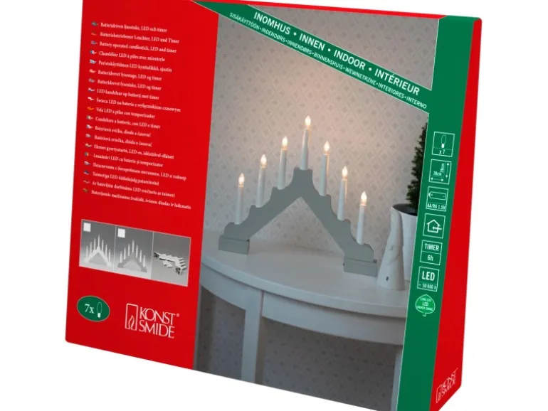 Konstsmide LED Holzleuchter