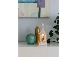 Konstsmide LED Kirche Weiß 1 LED Warmweiß