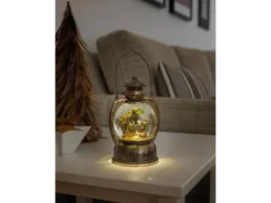 Konstsmide LED Kugellaterne Weihnachtskrippe Warmweiß innen