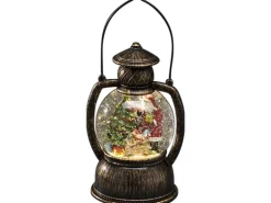 Konstsmide LED Kugellaterne Rund Warmweiß Weihnachtsmann