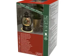 Konstsmide LED Kugellaterne Rund Warmweiß Weihnachtsmann