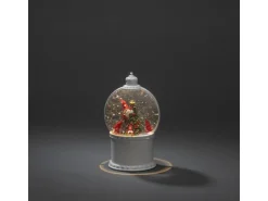 Konstsmide LED Kugellaterne Santas Weiß 1 Warm-Weiße Diode