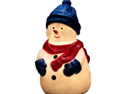 Konstsmide LED Kunststoffschneemann 4 Dioden Warmweiß