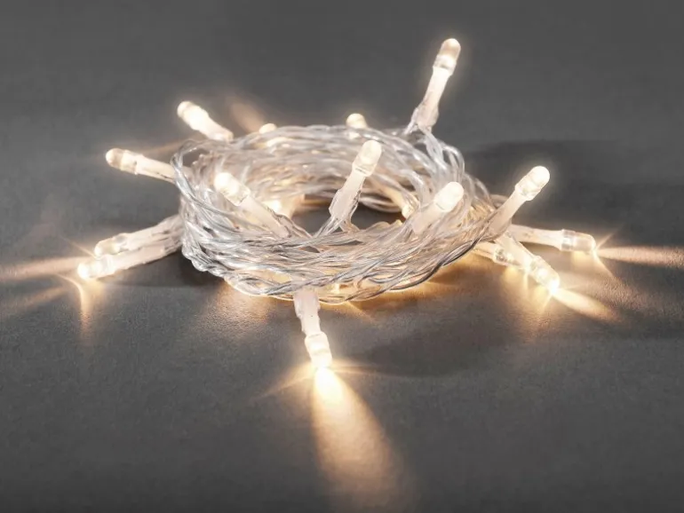 Konstsmide LED Lichterkette 20 warmweiße LEDs innen