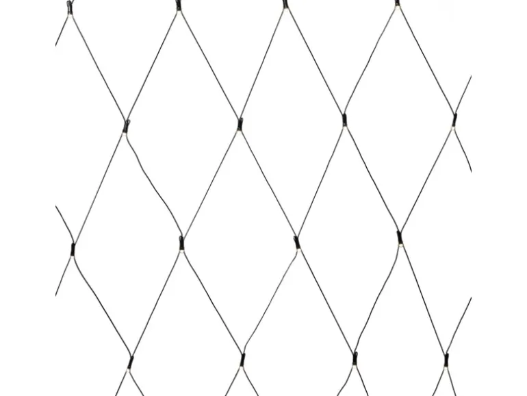 Konstsmide LED Lichternetz gefrostete Dioden mit Lichtsensor und Timer Außen