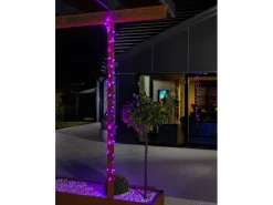 Konstsmide LED Microkette mit Farbwechsel 40 Lichter Rot/Blau