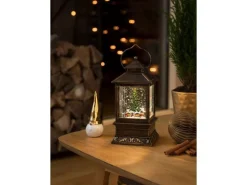 Konstsmide LED Schneelaterne Weihnachtsmarkt 1 LED Warmweiß