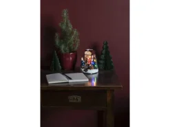 Konstsmide LED Szenerie Weihnachtsmann in Telefonzelle