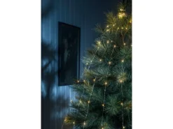 Konstsmide LED Tropfenlametta 90 Bernsteinfarbene Dioden