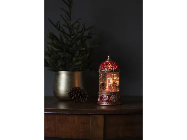 Konstsmide LED Wasserlaterne Karussell Rot 1 Warm-Weiße Diode