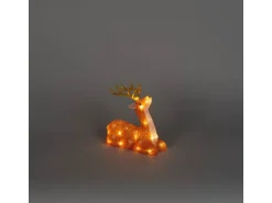 Konstsmide LED-Acryl ''Reh'' mit 24 Warmweißen Dioden
