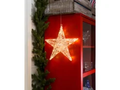 Konstsmide LED-Acryl Stern 24 Dioden Warmweiß