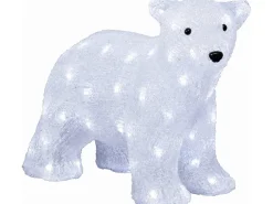 Konstsmide LED-Acryl-Eisbär 64 Dioden Kaltweiß