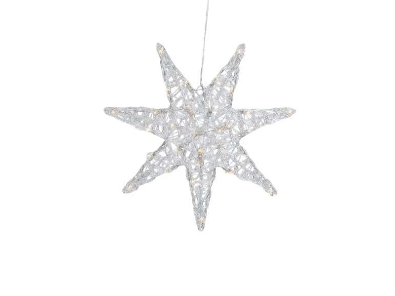 Konstsmide LED-Acryl-Stern 32 Dioden 24 V für Innen Warmweiß