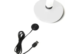 Konstsmide LED-Akku-Vase Biarritz Weiß ø 13,5 cm x 20,5 cm