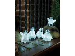 Konstsmide LED-Babypinguine Acryl 40 kaltweiße LEDs 5 Stück