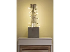 Konstsmide LED-Batterie-Globelichterkette 6h Timer 20 Dioden Warmweiß