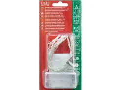 Konstsmide LED-Batterie-Lichterkette 10 Lichter Warmweiß