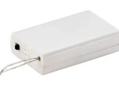 Konstsmide LED-Batterie-Lichterkette Metallbälle 20 Dioden Warmweiß