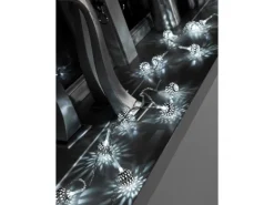 Konstsmide LED-Batterie-Lichterkette 10 Metall-Bälle Kaltweiß