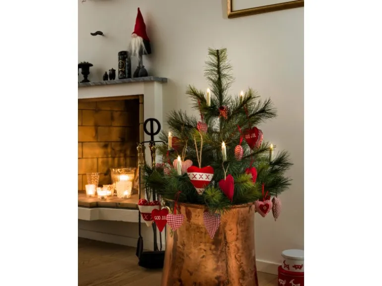 Konstsmide LED-Baumbeleuchtung 10 Kerzen mit warmweiß LEDs innen