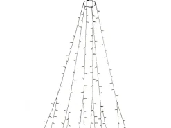 Konstsmide LED-Baummantel 270 Dioden für Außen Bernstein